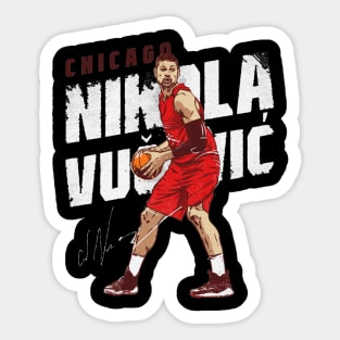 Nikola Vucevic Chicago Post Up Sticker